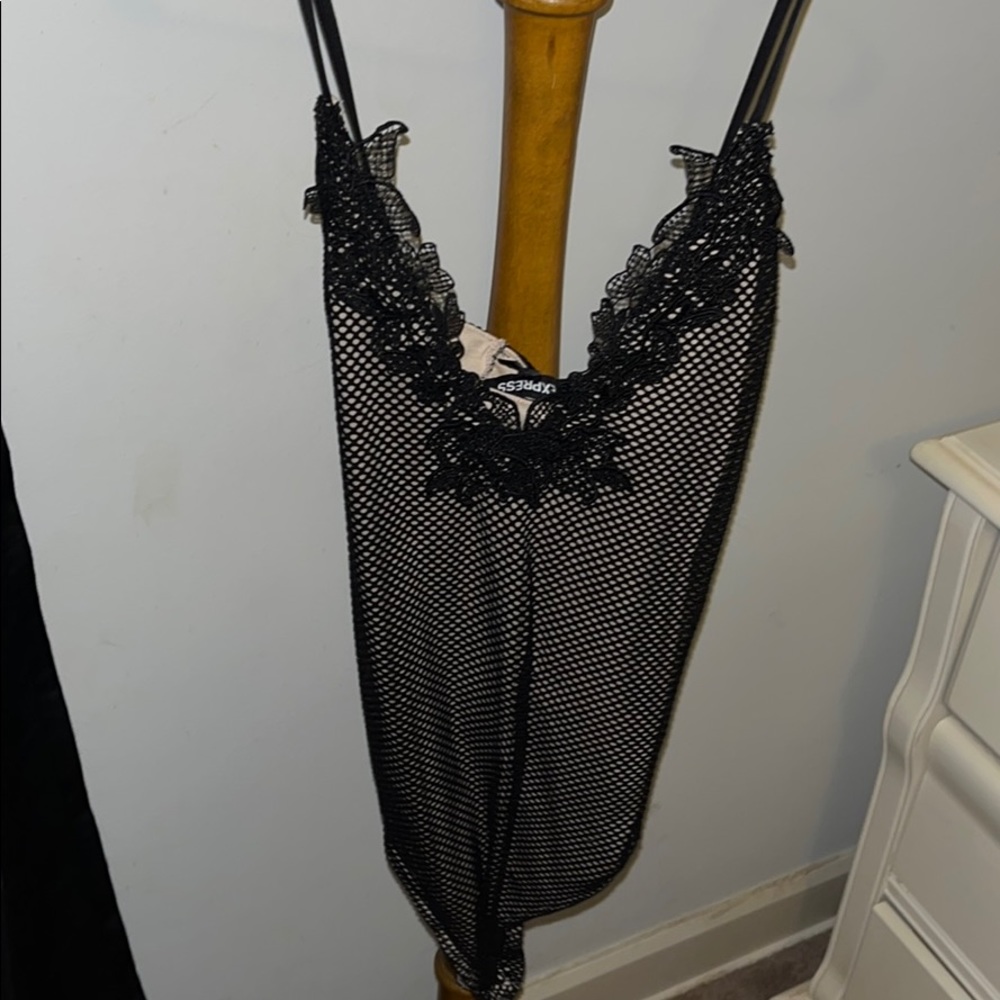 Express lace body suit